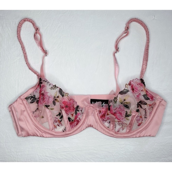 For Love & Lemons and Victoria’s Secret Blushing Rose Underwire Bra size XS - Picture 2 of 8